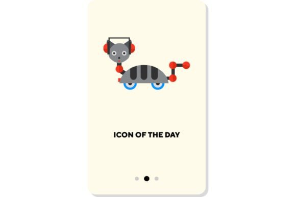 Download Robotic Characters Flat Icon. Helper Cat - Premium Resources